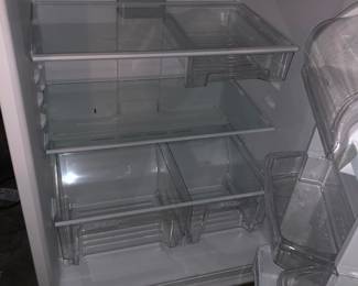 White Refrigerator 2 Door No Ice Maker $300