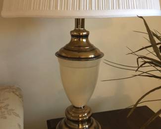 Sleek Smooth matching Glass Lamps to bring your room to life #2 $80. obo