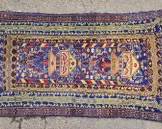Wonderful Persian Hand Knotted Wool Area Rug Flat Weave Geometric Tribal Pattern
