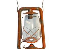Antique Deitzs Monarch Red Railroad Lantern
