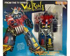 Vintage 1984 Matchbox Voltron I Defender Of The Universe Miniature Warrior Space Robot In Original Box With Chest Shield
