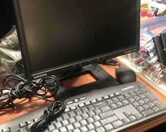 Another keyboard and monitor