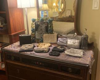 Antique dresser with mirror