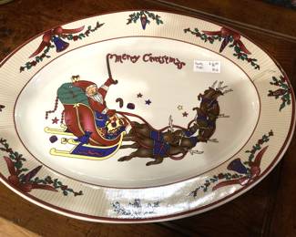 Santa plate