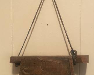 Wall elephant carving