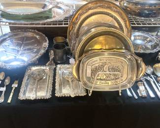 More silverplate and sterling selections