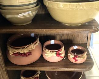 Assorted kitchen bowls