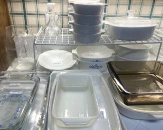 Pyrex and Corning Ware
