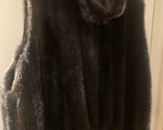 Faux fur vest
