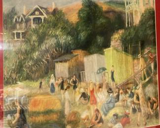 Framed and matted art