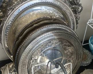 Silverplate trays