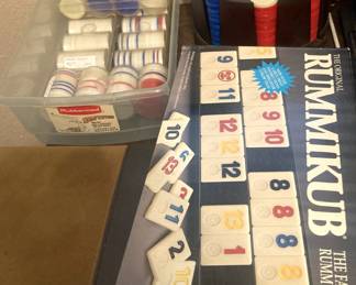 Poker chips; Rummikub