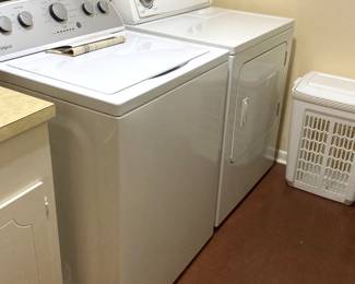 Whirlpool washer and dryer