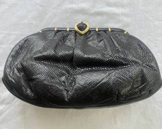 Judith Leiber leather purse