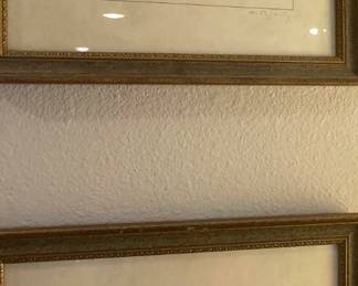 Two of four coordinating European scenes