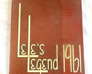 The 1961 Robert E. Lee High School yearbook, Tyler, TX