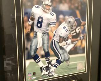 Dallas Cowboys Emmitt Smith & Troy Aikman