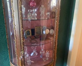 Lovely antique curio cabinet