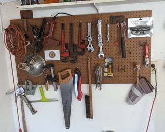 garage full of tools!