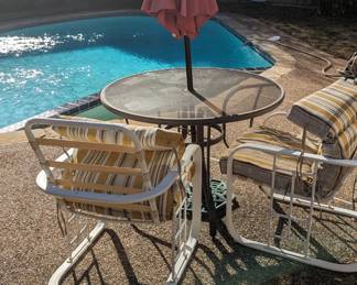 vintage patio set