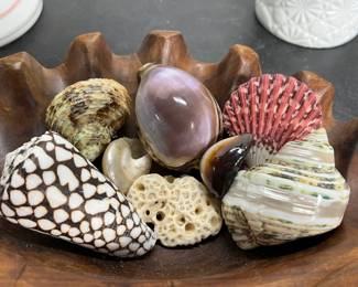 Vintage Decor Ceramic Cake Dish, Milk Glass, Wood