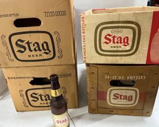 Stag Cardboard Crate Lot