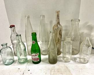 Mixed Lot of Bottles some Antique