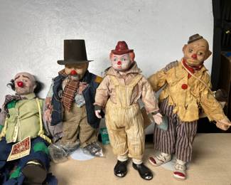 Large Lot of Clowns