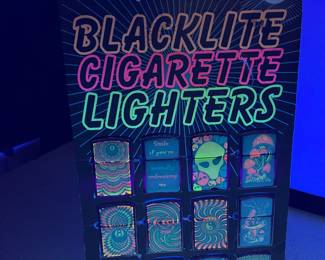 1996 Black lite Fabulous Flames Crystal Dome