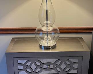 Mirrored night stand