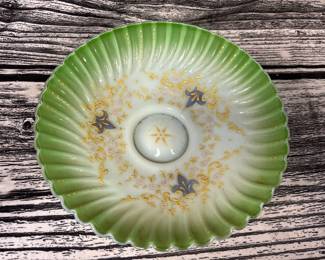 Antique Victorian glass bowl