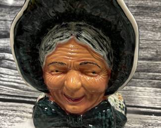 Vintage Toby mug, Pioneer woman