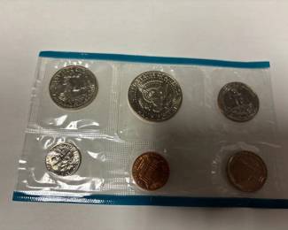 1980 proof set, coinage
