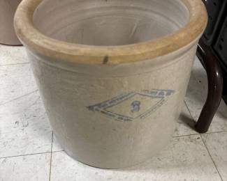 Pittsburgh pottery, crock No. 3, no cracks, excellent condition