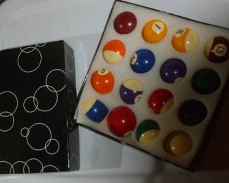 New in box Pool Balls