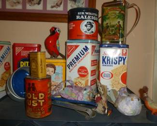 vintage tins