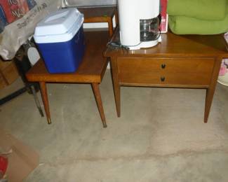 Vintage tables, etc