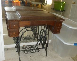 Antique sewing machine