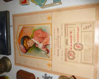 1909 Advertising Calendar