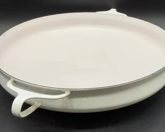 DANSK Vintage White Enamel Cookware, France
