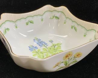 Georges Briard Victorian Garden Porcelain Bowl
