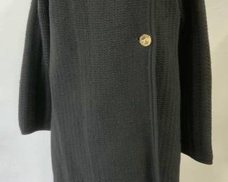 Roberta di Camerino Thick Wool Sweater Jacket, ITA
