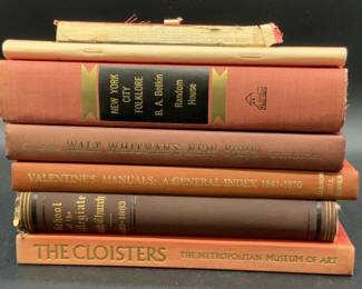 7 Antique & Vntg Illustrated Books NYC 1852-1981
