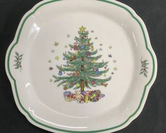 NIKKO Christmas Serving Platter Japan
