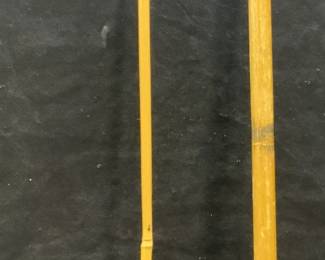 Lot 2 Vintage Bamboo Walking Canes
