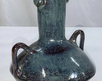 Iridescent Ceramic Hand Made Vase
