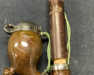 Vtg Bruyere Garantie Wood Pipe, Czechoslovakia
