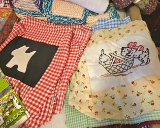 Already cut, vintage Quilt pieces