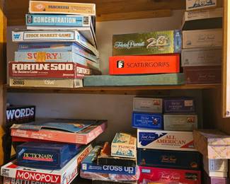 Selection of games, some vintage