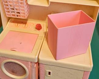 Vintage toy washer and dryer